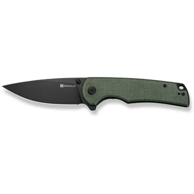 Ніж Sencut Praktisk, Green Micarta, Darkwash (S24019-3)