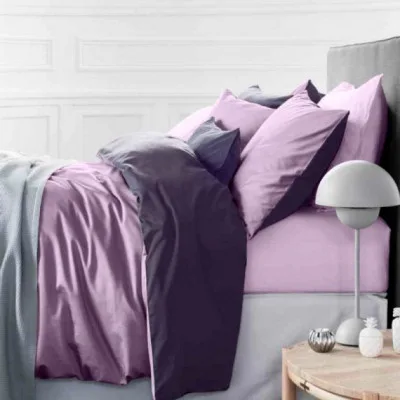 Постільна білизна MirSon Сатин Premium Violet 0199+0231 143х210 (2200000687166)