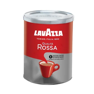 Кава Lavazza Qualita Rossa мелена 250 г ж/б (8000070036116)
