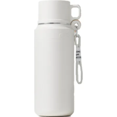 Термос Merlion з чашкою та ситечком 1 л, білий (TermTea-1000White)