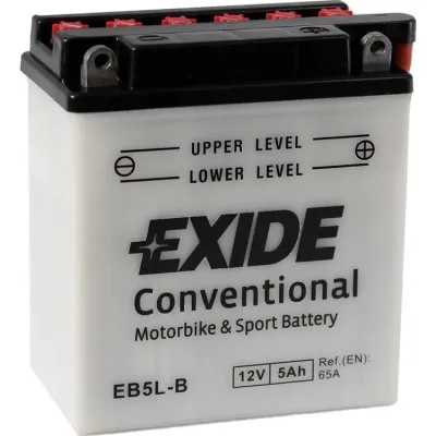Акумулятор автомобільний EXIDE CONVENTIONAL 5Ah Ев (-/+) (65EN) (EB5L-B)