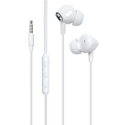 Навушники Vention Echo Lite 3.5mm In-Ear Wired White (GBAWAV)
