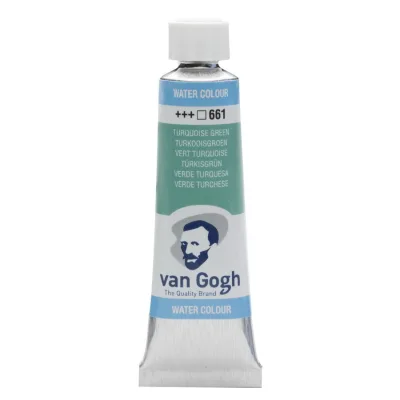 Акварельні фарби Royal Talens Van Gogh (661), Бірюзовий зелений, туба 10 мл (8712079418052)