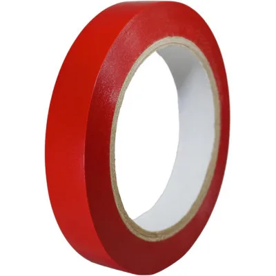 Ізоляційна стрічка XILIN 0.13мм*18мм*10м Red, temp0+80°С, 600V, 10 шт. (0,13мм*18мм*10м-R)