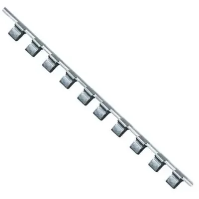 Полиця для інструменту Toptul планка-тримач для головок 1/2"x560x16шт (BKAC1616)