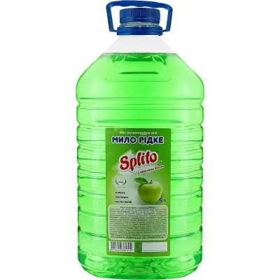 Рідке мило Splito Зелене яблуко 5 л (4820049384314)