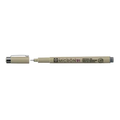 Лайнер Sakura Pigma Micron (0.1) 0,25 мм Сірий (084511333666)