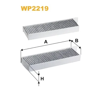 Фільтр салону Wixfiltron WP2219