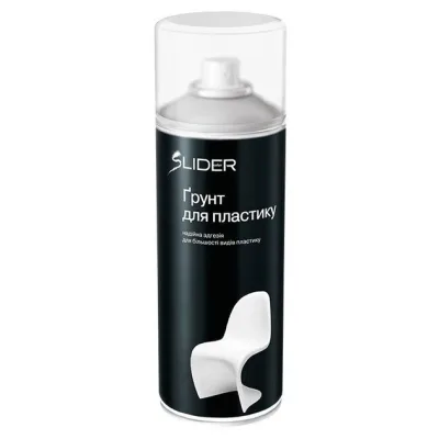 Аерозольна фарба для автомобіля SLIDER для пластика 400 мл (000021003)
