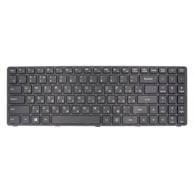 Клавіатура ноутбука PowerPlant Lenovo IdeaPad 100-15IBD чорний, чорний фрейм (KB310623)