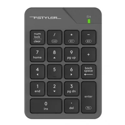 Клавіатура A4Tech FBK21C Wireless/Bluetooth Smoky Grey (4711421995108)