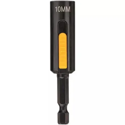 Головка магнітна DeWALT магнітна EXTREME 1/4" х 10 мм, шестигранна з магнітом (DT7440)