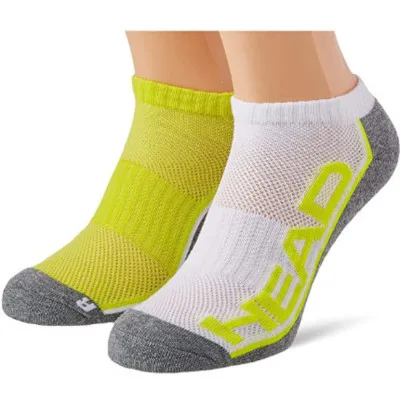 Шкарпетки Head Performance Sneaker 2 пари 791018001-004 Жовтий/Сірий/Білий 43-46 (8720245076449)