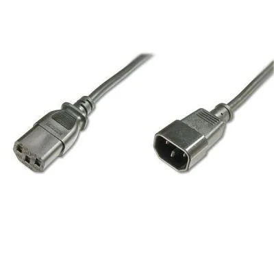 Кабель живлення C13 to C14 5.0m Digitus (AK-440201-050-S)