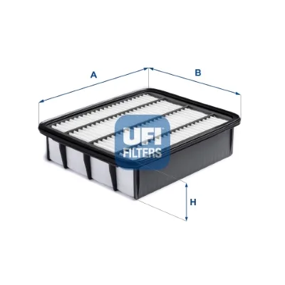 Повітряний фільтр для автомобіля UFI 30.A91.00