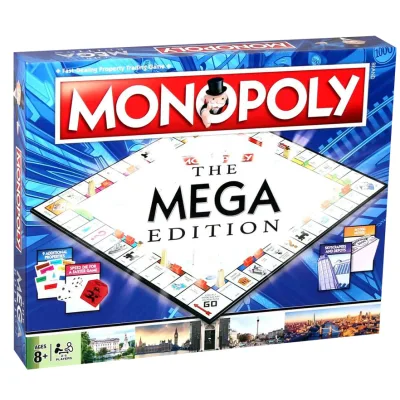 Настільна гра Winning Moves The Mega Edition Monopoly (2459)