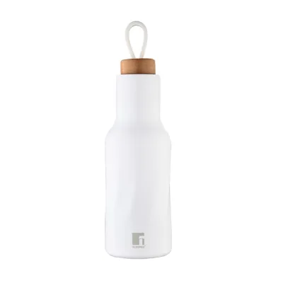 Термокружка Bergner Naturally 500 мл біла (BG-37763-WH)
