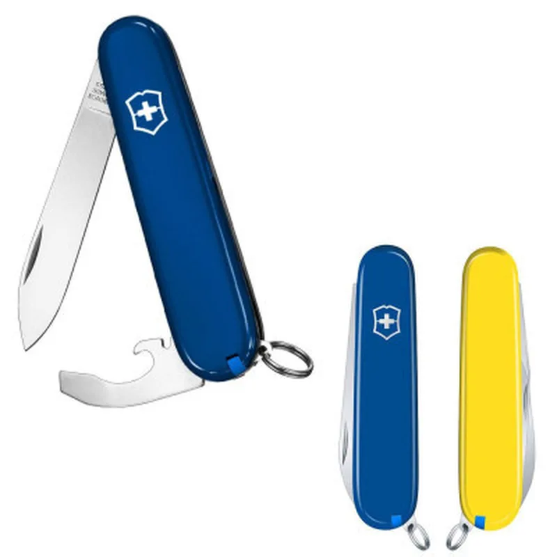 Ніж Victorinox Bantam Ukraine 84 мм Синьо-жовтий (0.2303.2.8)