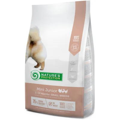 Сухий корм для собак Nature's Protection Mini Junior Small breeds 7.5 кг (NPS45725)