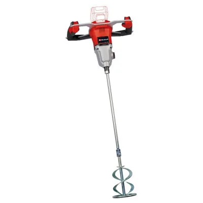 Міксер будівельний Einhell TP-MX 18-2 Li BL - Solo, PXC, 18В, 450/720об/хв, М14, 60Нм (без АКБ та ЗП) (4258770)
