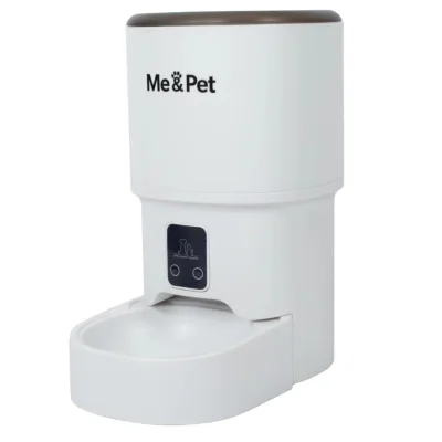 Універсальний посуд для тварин Me&Pet Годівниця розумна 4 л біла (NMP29)