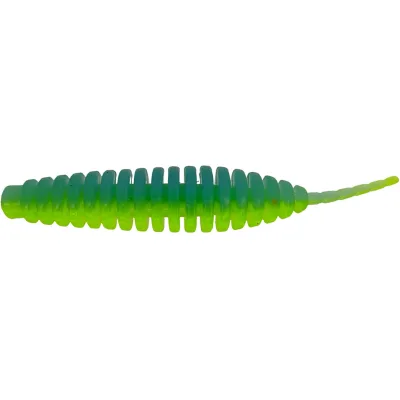 Силікон рибальський FishUP Tanta 3" 206 - Sky/Chartreuse (6шт/уп) (1862.00.21)
