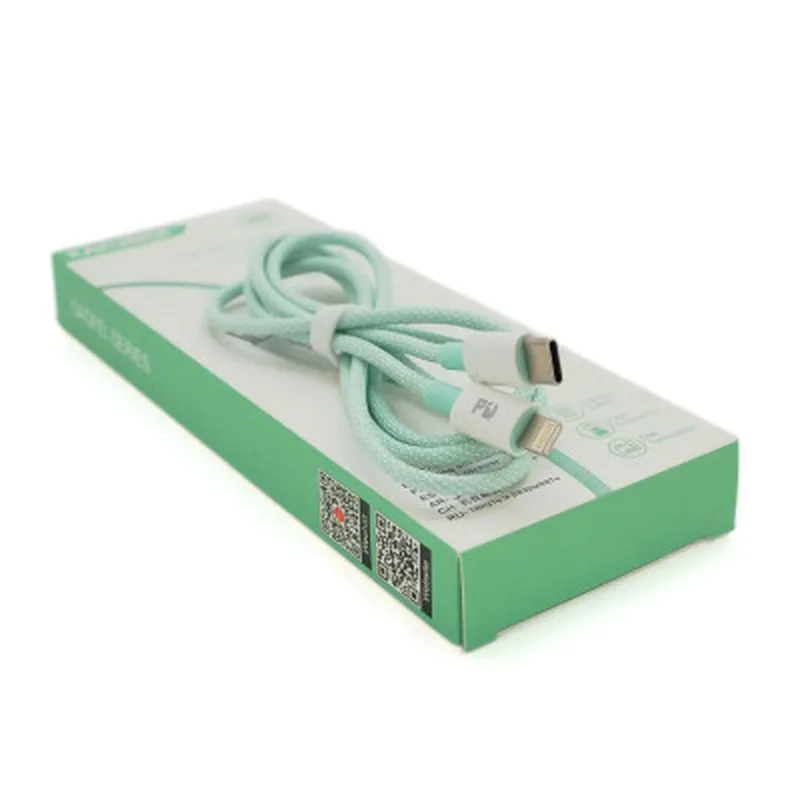 Дата кабель USB 2.0 AM to Lightning 1.0m 2.4A Pink iKAKU (KSC-723-P-L)