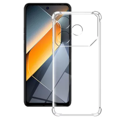 Чохол до мобільного телефона BeCover Anti-Shock Tecno POVA 6 Neo (LI6) Clear (712785)