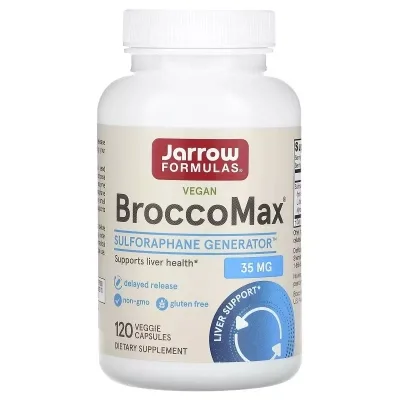 Вітамінно-мінеральний комплекс Jarrow Formulas Екстракт насіння броколі, 35 мг, Vegan BroccoMax, 120 вегетаріанс. (JRW-20211)