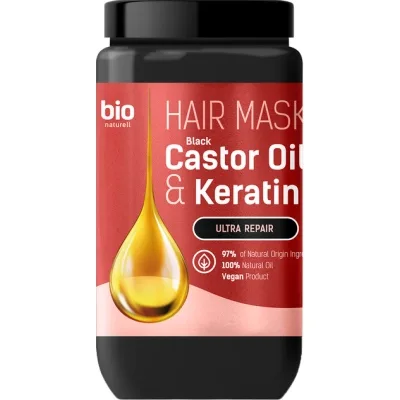 Маска для волосся Bio Naturell Castor Oil & Keratin 946 мл (4820168434037)