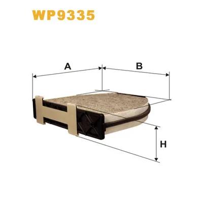 Фільтр салону Wixfiltron WP9335
