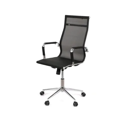 Офісне крісло Аклас Мираж PB Tilt (XY-8112) Черный (Черный) (00148894)