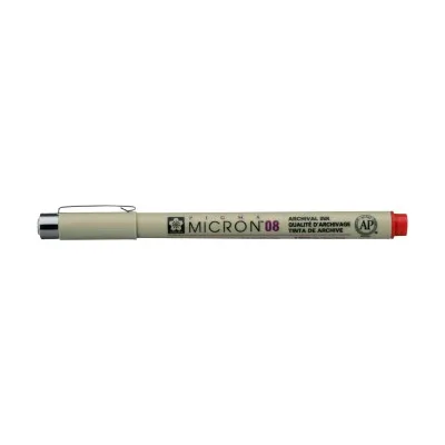 Лайнер Sakura Pigma Micron (0.8) 0,5 мм Червоний (084511318366)