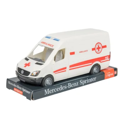 Спецтехніка Tigres Mercedes-Benz Sprinter швидка допомога, на планшетці (39712)