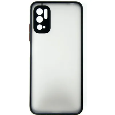 Чохол до мобільного телефона Dengos Matte POCO M3 Pro (black) (DG-TPU-MATT-77)