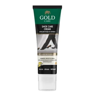 Крем для взуття GoldCare Чорний 80 мл (8697704011757)