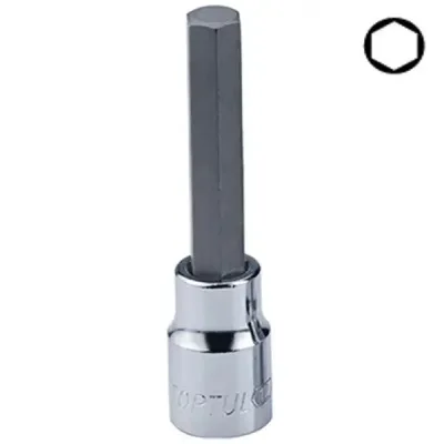 Торцева головка Toptul шестигранник HEX 8 мм 100мм 1/2" (BCEA1608)