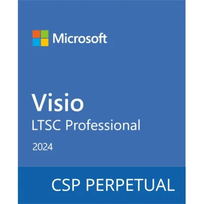Офісний додаток Microsoft Visio LTSC Professional 2024 Commercial Software, Perpetual (DG7GMGF0PN43_0002)