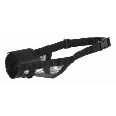 Намордник для собак Trixie закритого типу з сіткою M 20-28 см/22-38 см (4011905192635)