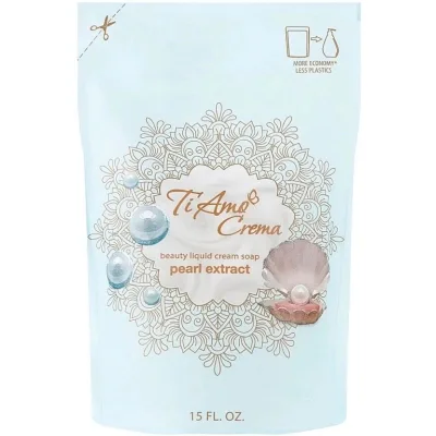 Рідке мило Ti Amo Crema З екстрактом перлин 450 мл (4820195509425)