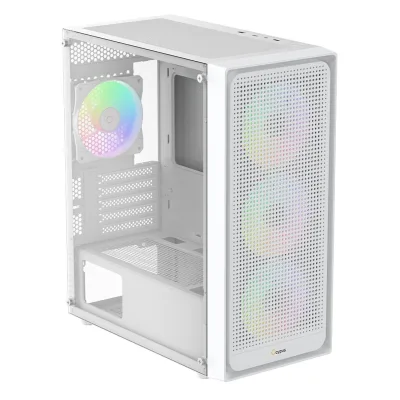 Корпус для ПК OCYPUS GAMMA C50 WH ARGB (GAMMA-C50-WHG400XX-GL)