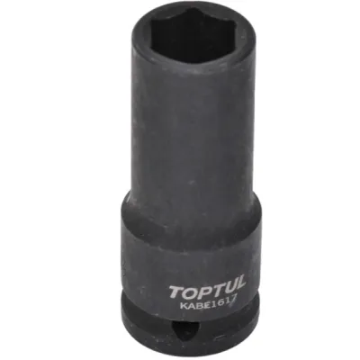 Торцева головка Toptul ударна довга 1/2" 17мм (KABE1617)