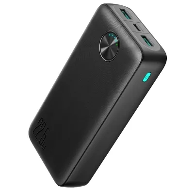 Батарея універсальна JOYROOM 20000mAh 22,5W PD, QC/3.0, 2*USB-A, USB-C In/Out Black (JR-PBF16)