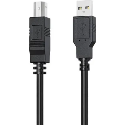Кабель для принтера USB 2.0 AM/BM 2.0m HP (HP_DHC-PT100-2M)