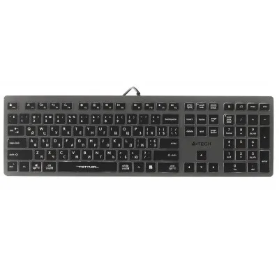 Клавіатура A4Tech FX60H USB Grey White backlit (4711421976343)