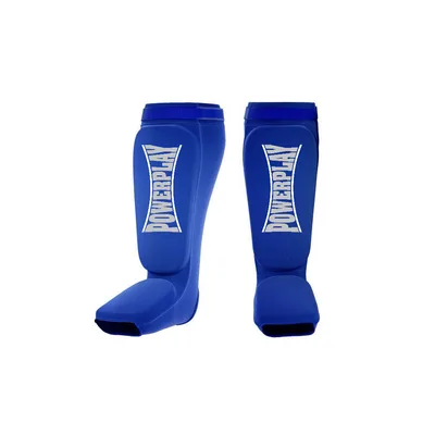 Захист гомілки і стопи PowerPlay 3054 Classic Shin Сині XL (PP_3054_XL_Blue)