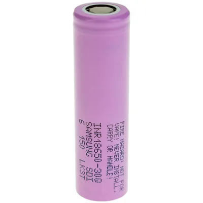 Акумулятор 18650 Li-Ion 3000mAh 3.7V 30A JHY (INR18650-3000) (упаковка 120 шт)