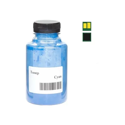 Тонер Canon MF752Cdw/MF754Cdw/LBP673Cdw, 069 50г 1.9K Cyan chip АНК (50000444)