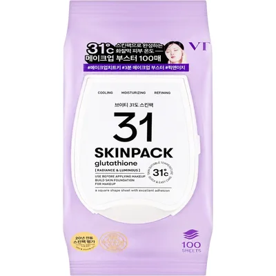 Маска для обличчя VT Cosmetics 31 Luminous Skin Pack 100 шт (8803463010430)