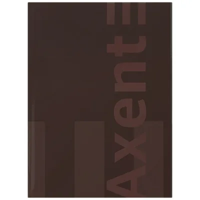 Книга записна Axent A4 One color, 96 аркушів клітинка, бордовий (8426-2-A)
